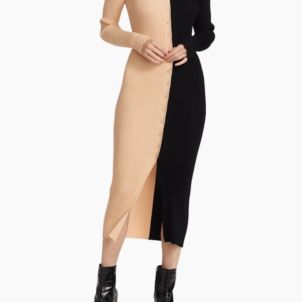 Staud 2 tone dress